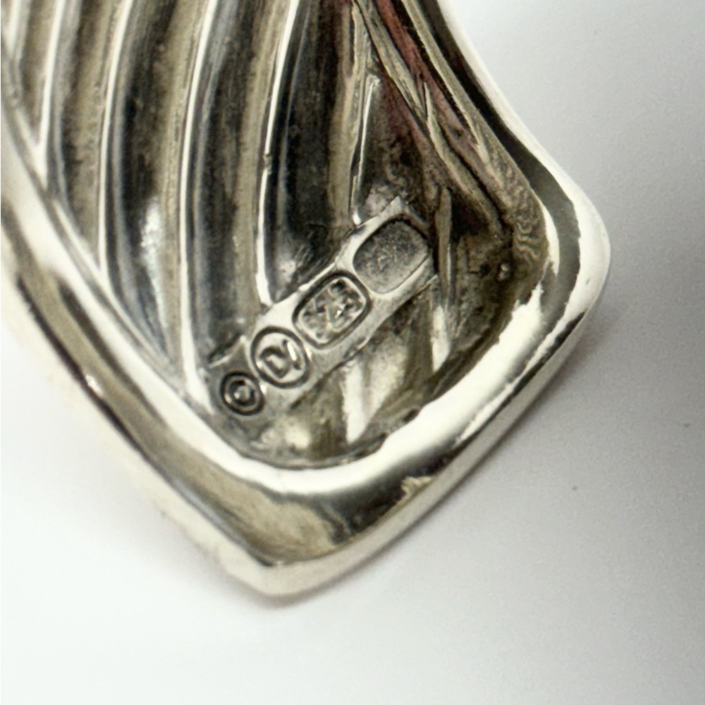 David Yurman Thoroughbred Wide Diamond Cable Cuff Bracelet .925 - Picture 12 of 14